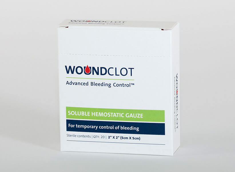 WOUNDCLOT ABC (OTC) WoundClot ABC (OTC)