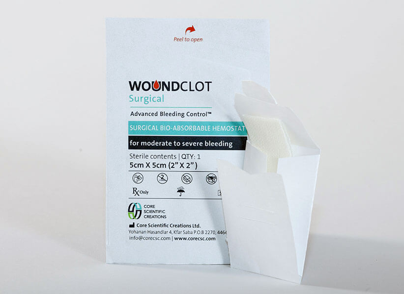 WOUNDCLOT SURGICAL WoundClot Surgical